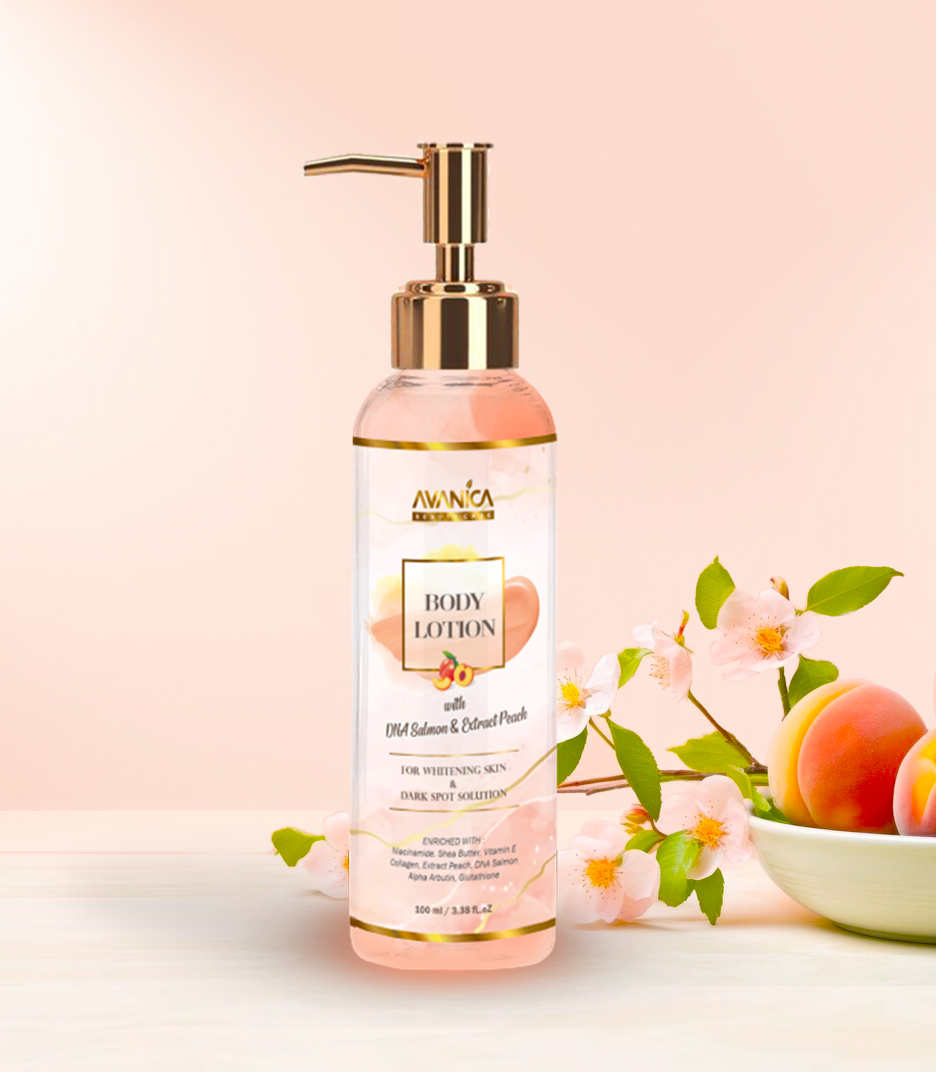 Body Lotion With DNA Salmon