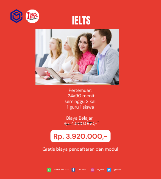 Private IELTS Preparation