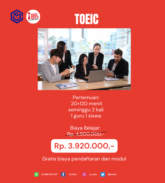 Private TOEIC Preparation