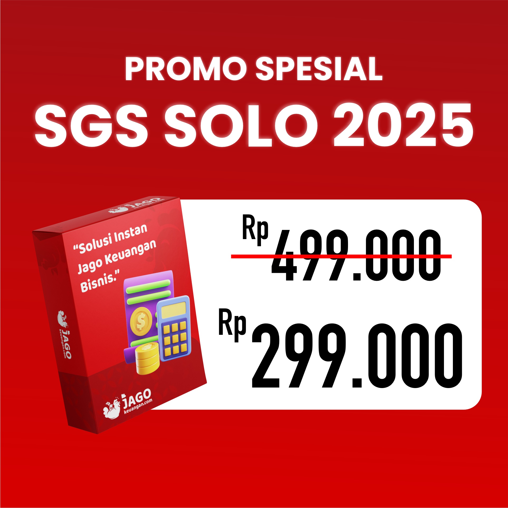 E-Course Jago Keuangan | Diskon Spesial SGS Solo 2025